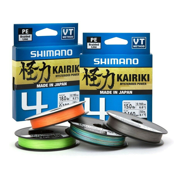 Shimano Kairiki 4 Multi Color 150 M