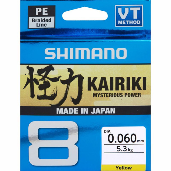 Shimano Kairiki 8 - Yellow 300 m