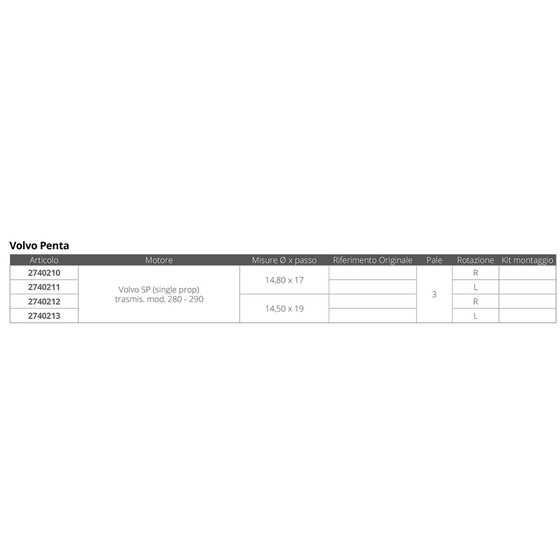 Solas Elica Amita Va 3 - 14,80 X 17l