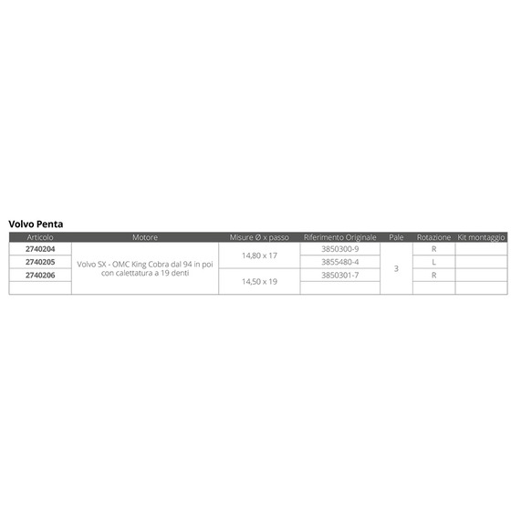 Solas Elica Amita Ve 3 - 14,50 X 19r