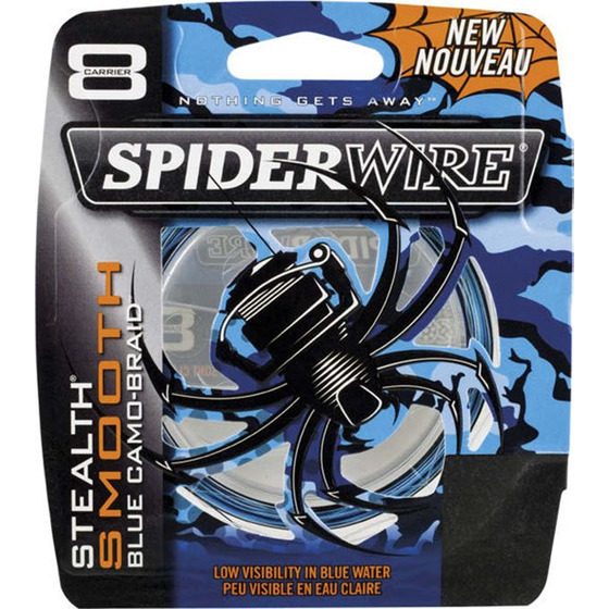 Spiderwire Stealth Smooth 8 Blue Camo