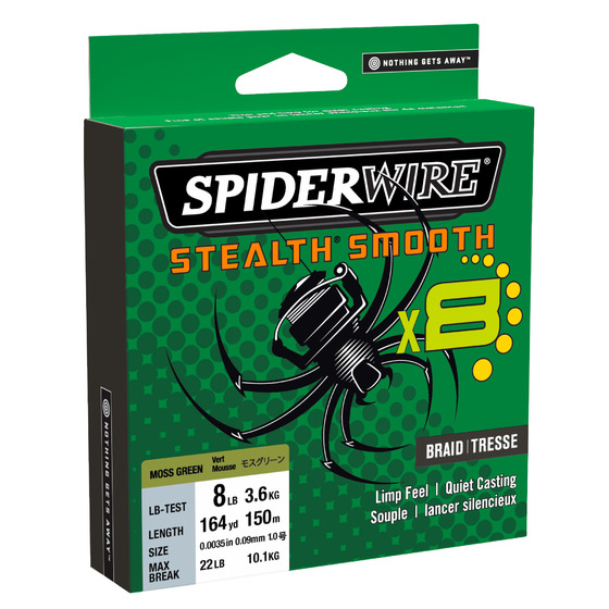Spiderwire Stealth Smooth8 Hi-vis Yellow 150 M