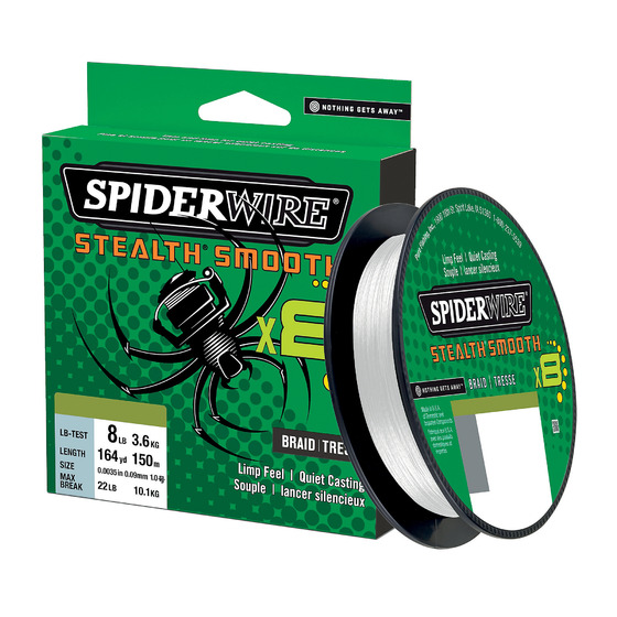 Spiderwire Stealth Smooth8 Translucent 150 M