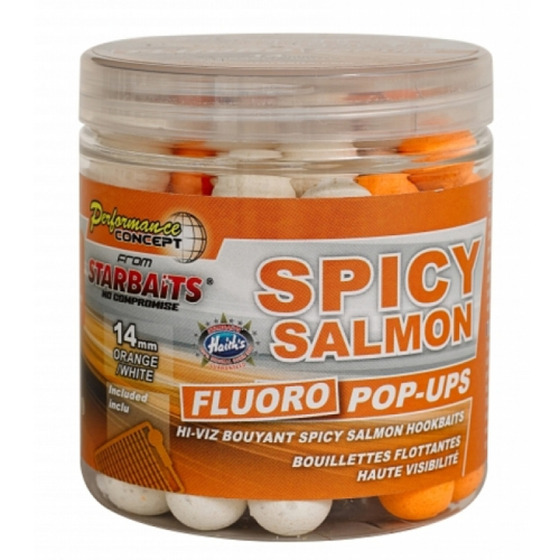 Starbaits Concept Fluo Pop Ups Salmon