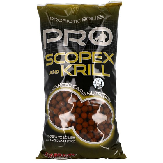 Starbaits Probio Scopex and Krill Boilies