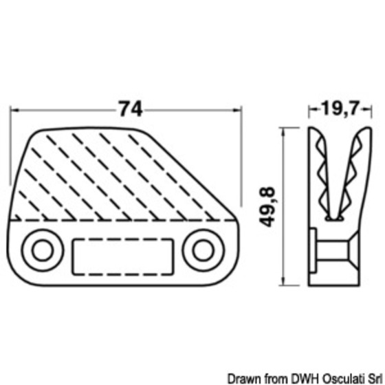 Taquets de serrage Strozzascotte Lat