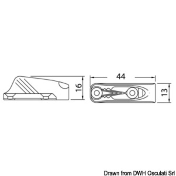 Clamcleats Micro taquet