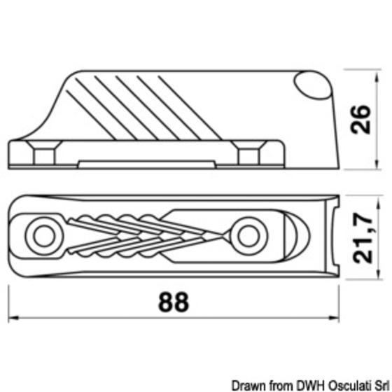 Taquet Clamcleats Midi