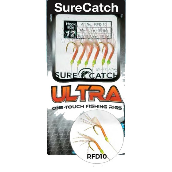 Surecatch Ultra One-touch Fishing Rigs Rfd10