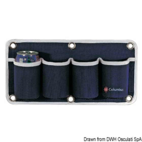 Columbus 2-place Glass/can Holder Pouch