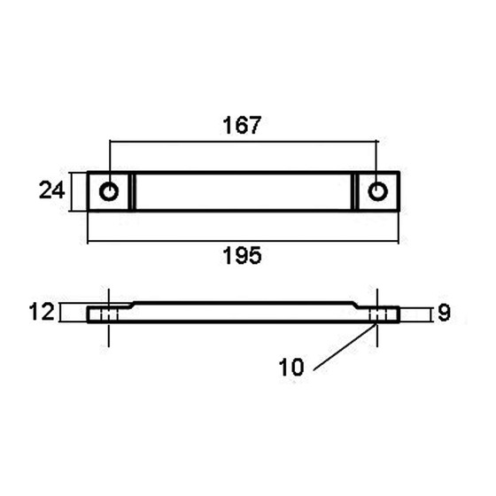 Tecnoseal Bar For Verado 350 Hp 4t Engines