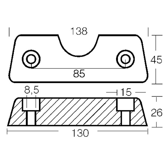 Tecnoseal Bar For Dpx Legs