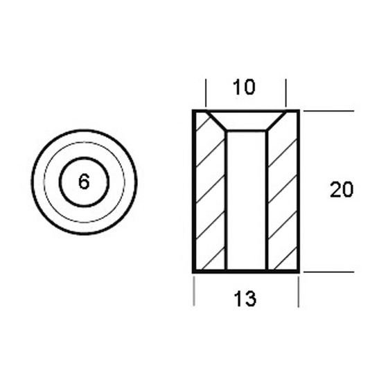 Tecnoseal Cylinder For Yamaha 6/300hp Engine