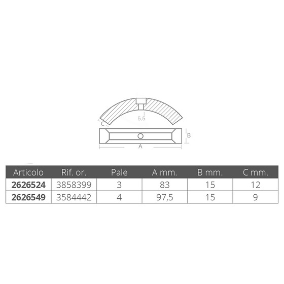 Tecnoseal Collar For S-drive Or.ref.3584442