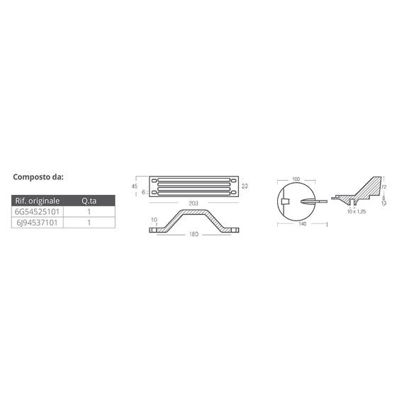 Tecnoseal Anodes Kit For Yamaha 150-200 Hp