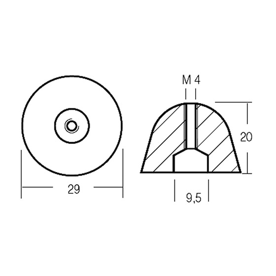 Tecnoseal Ogiva Per Bow Thrust Rif.or.4110098