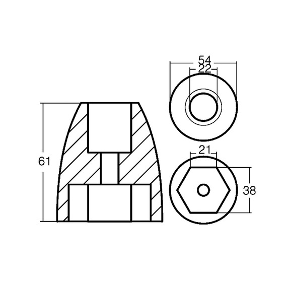 Tecnoseal Ogive For Bravo I-ii-ii X-xr Engine