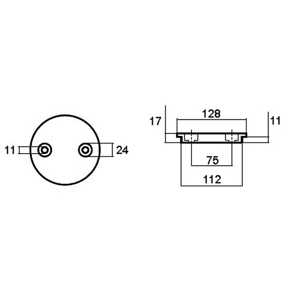 Tecnoseal Plate For 350 Hp 4t Verado Engine