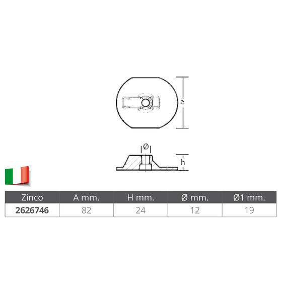 Tecnoseal Plate For T350 - Zt370 Engine