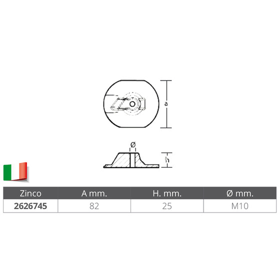 Tecnoseal Plate For T350 - Zt370 Engine