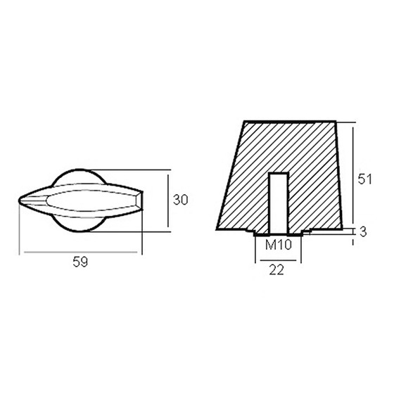 Tecnoseal Fin For B63-d36a-d27a Engine