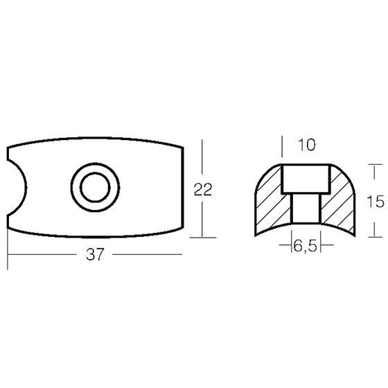 Tecnoseal Plate For Bow Thrust