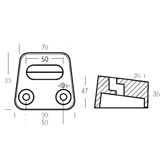 Tecnoseal Plate For Omc King Cobra Engine