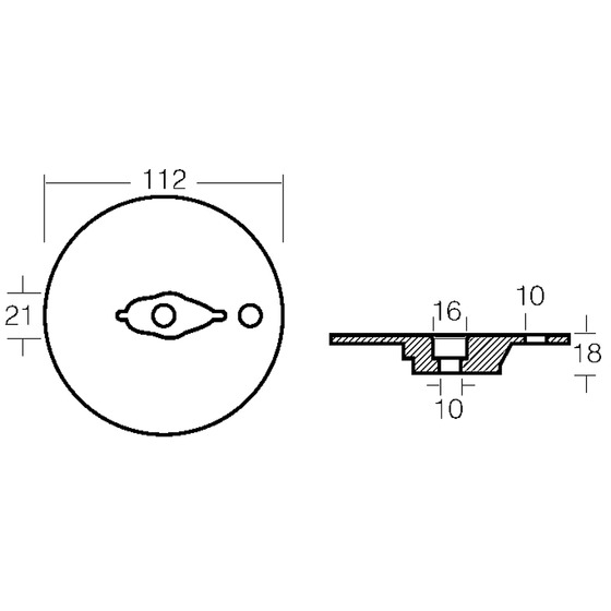 Tecnoseal Plate For Verado-bravo Engine