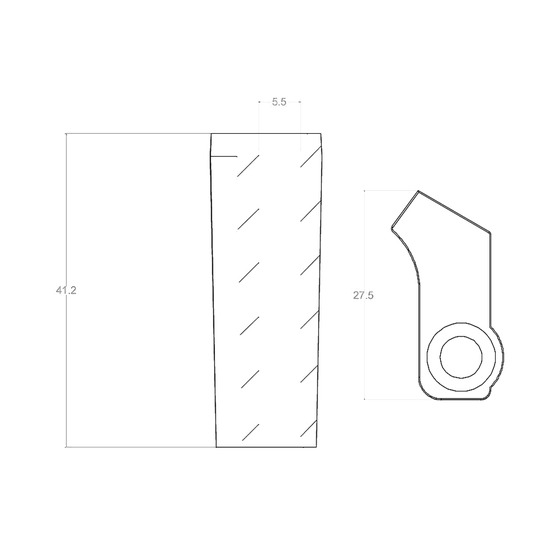 Tecnoseal Plate For Yamaha 300/350 Hp 4t Engine