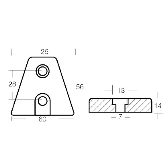 Tecnoseal Plate For Dpx Legs