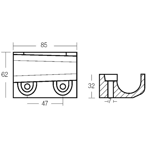 Tecnoseal Plate For Yamaha Engine 40-50 Hp