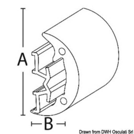 Profil de garde-boue radial Tessilmare