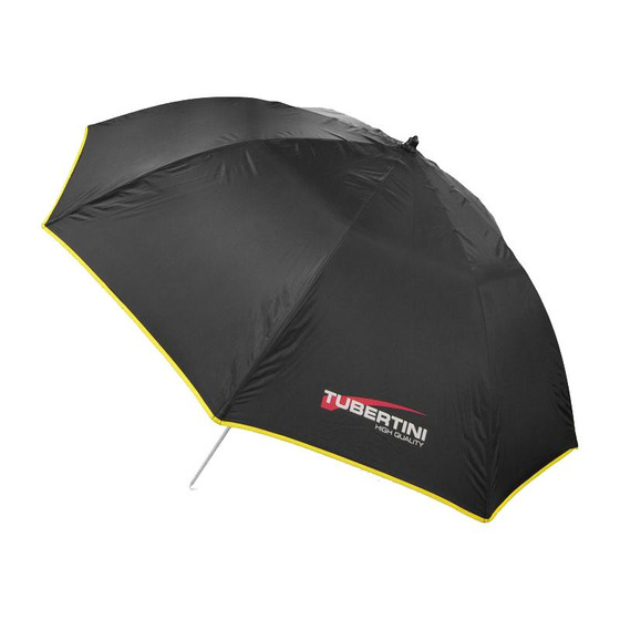 Tubertini Eco Black PU 500 Umbrella