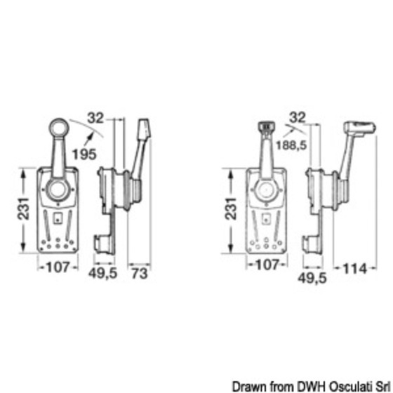 Ultraflex Single Lever Control For Recess Wall Mounting