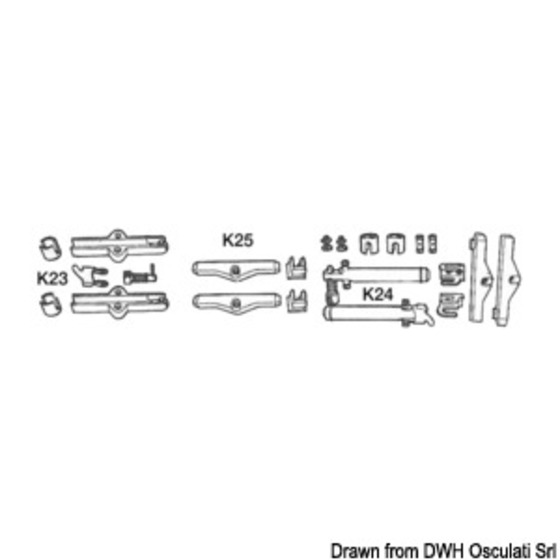 Ultraflex K23k24k25 Kit For Cable Connection