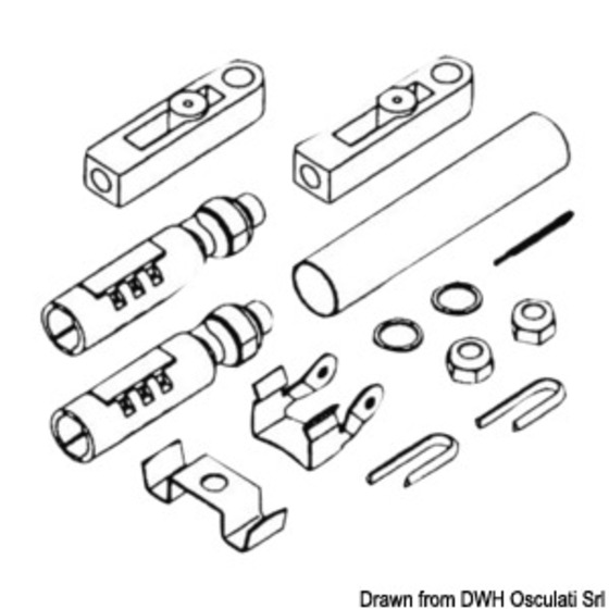 Kit d'adaptation de câble Ultraflex K57