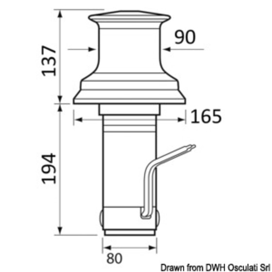 Lewmar C3 Capstan1000w