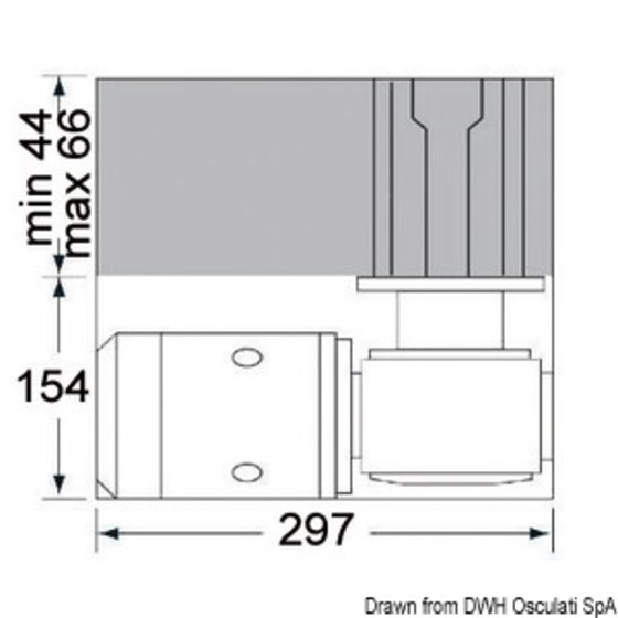 Lewmar Cpx1 Low Winch (700 W)