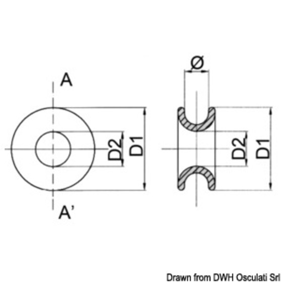 Viadana Low-friction Ring