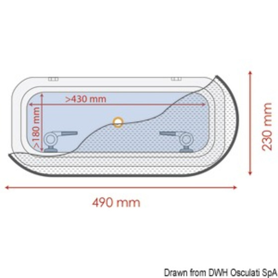 Waterline Design Schermi Anti-zanzare Per Passi-uomo E Oblò