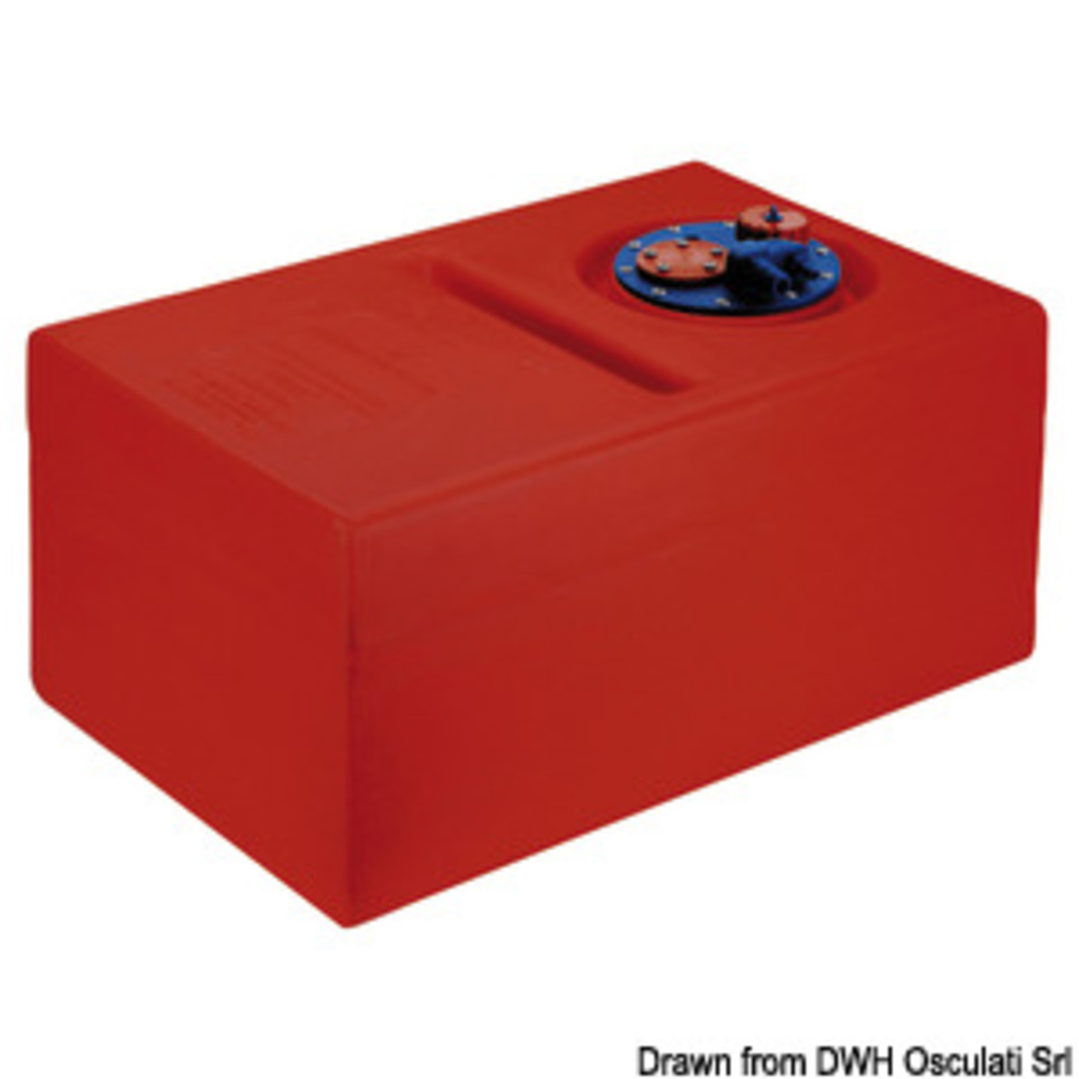 Orange Eltex Ce Type-approved Gasoline And Diesel Tankfixed Version - Eltex fuel tank 62 l