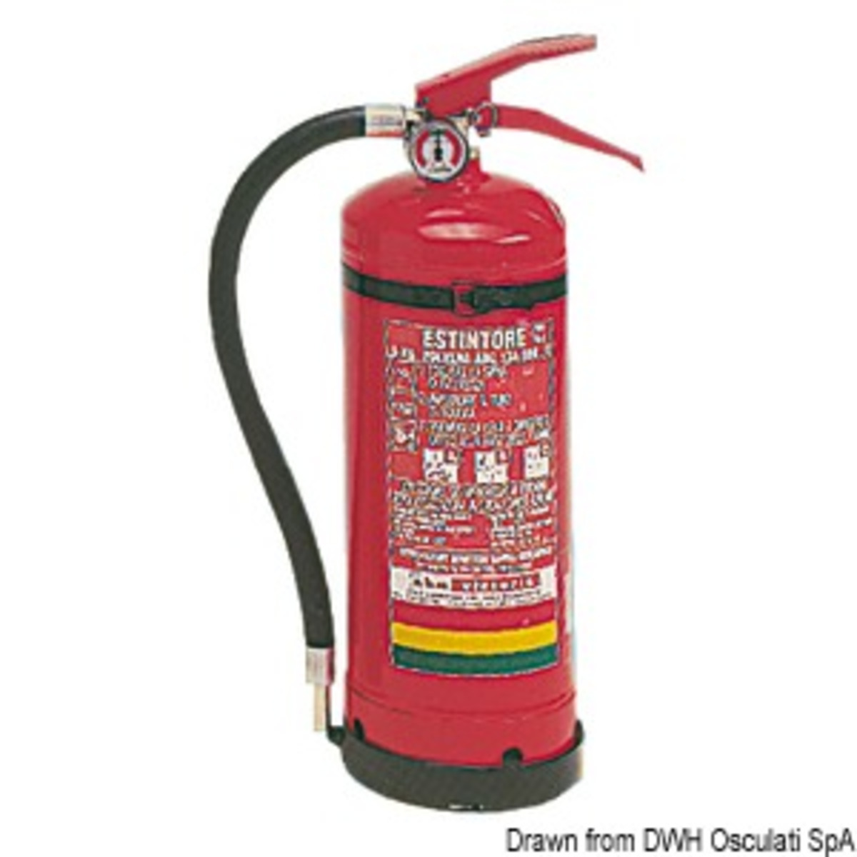 Anaf Antincendi Med-approved Fire Extinguisher - Solas foam extinguisher 9 kg MED