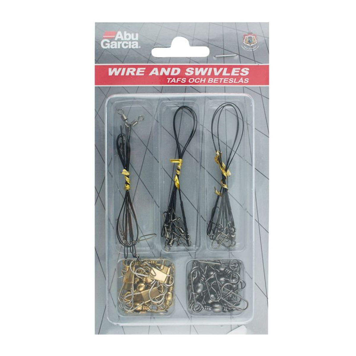 Abu Garcia Assorted Wire Snap Swivels - Assorted Wire & Snap Swivels