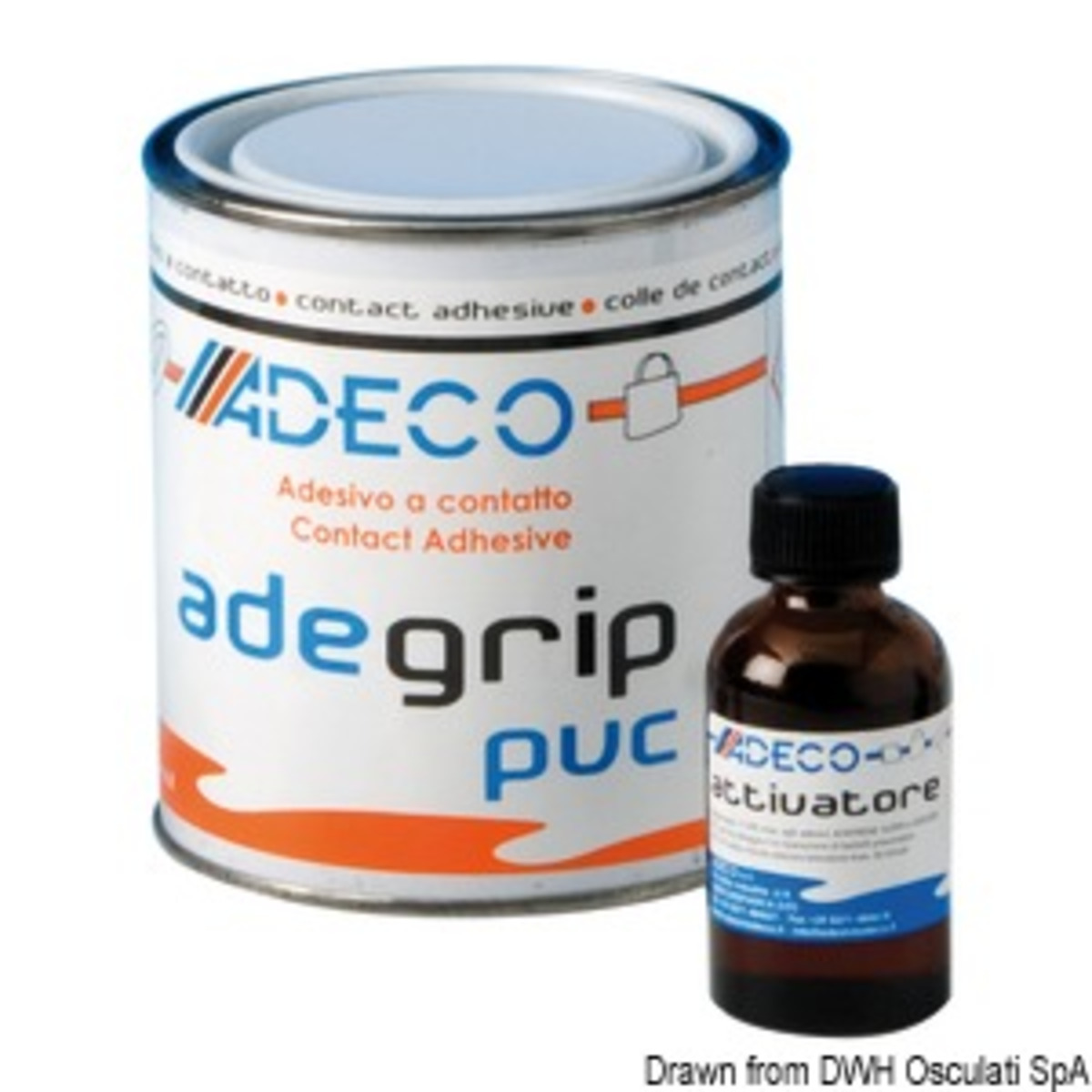 Adeco Glue For Adeprene Fabric Made Of Neoprene And Pvc - Glue for PVC 850 g