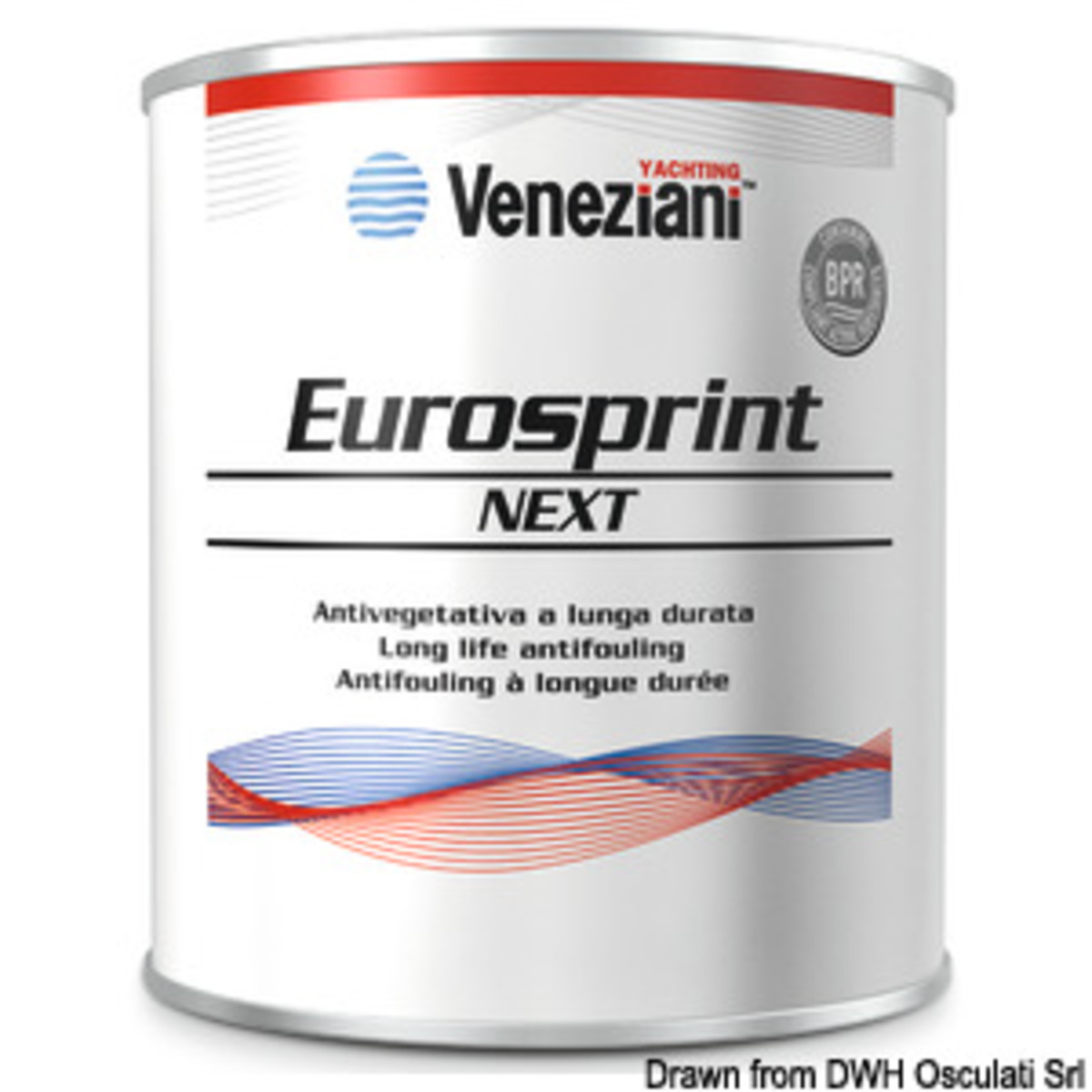 Antifouling Veneziani Eurosprint - Antivégétatif Eurosprint noir 2,5 l