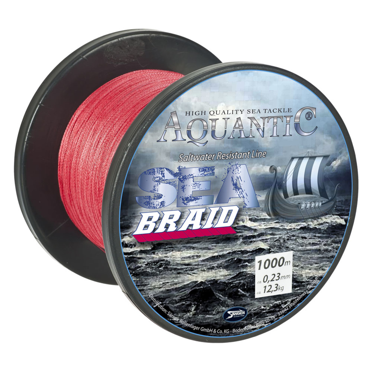 Aquantic Sea Braid 1000 M - 0,18 mm