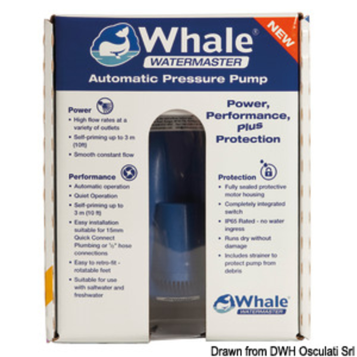 Whale Watermaster Fresh Water Pump - WHALE Watermaster water pump 11.5 l/min 12V retail