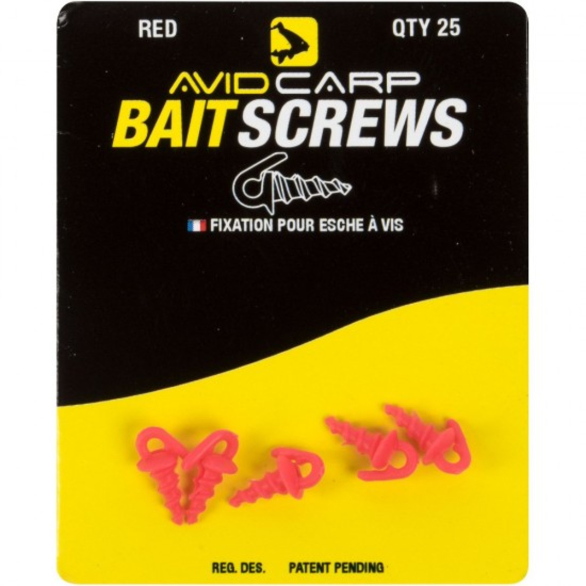 Avid Carp Bait Screws - Orange