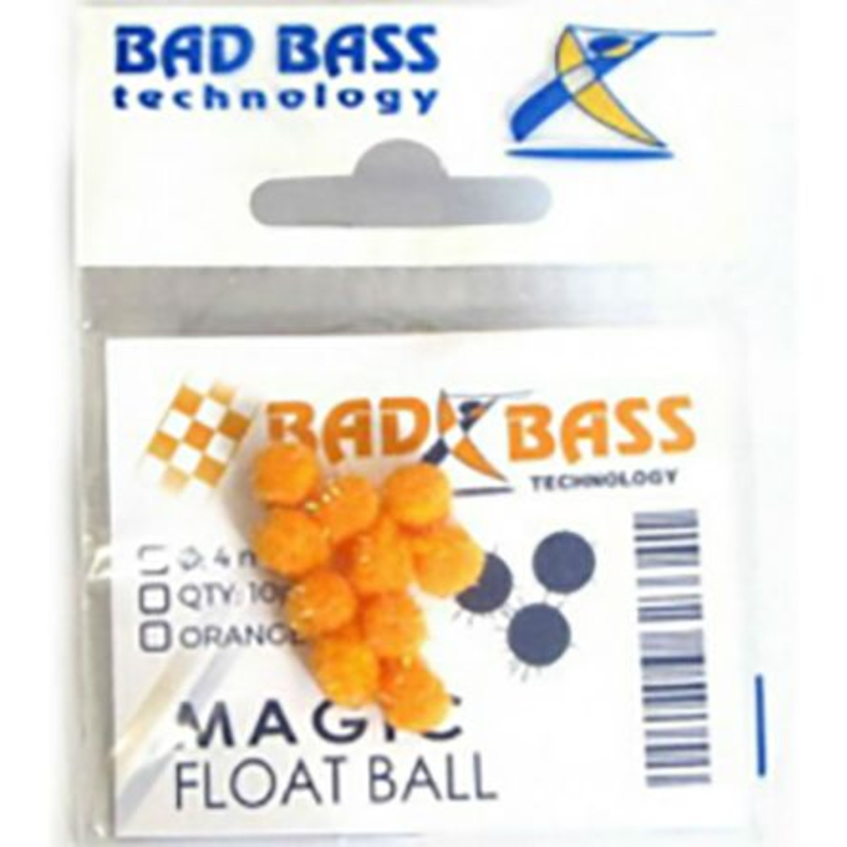 Bad Bass Magic Float Ball - 4 mm - Orange