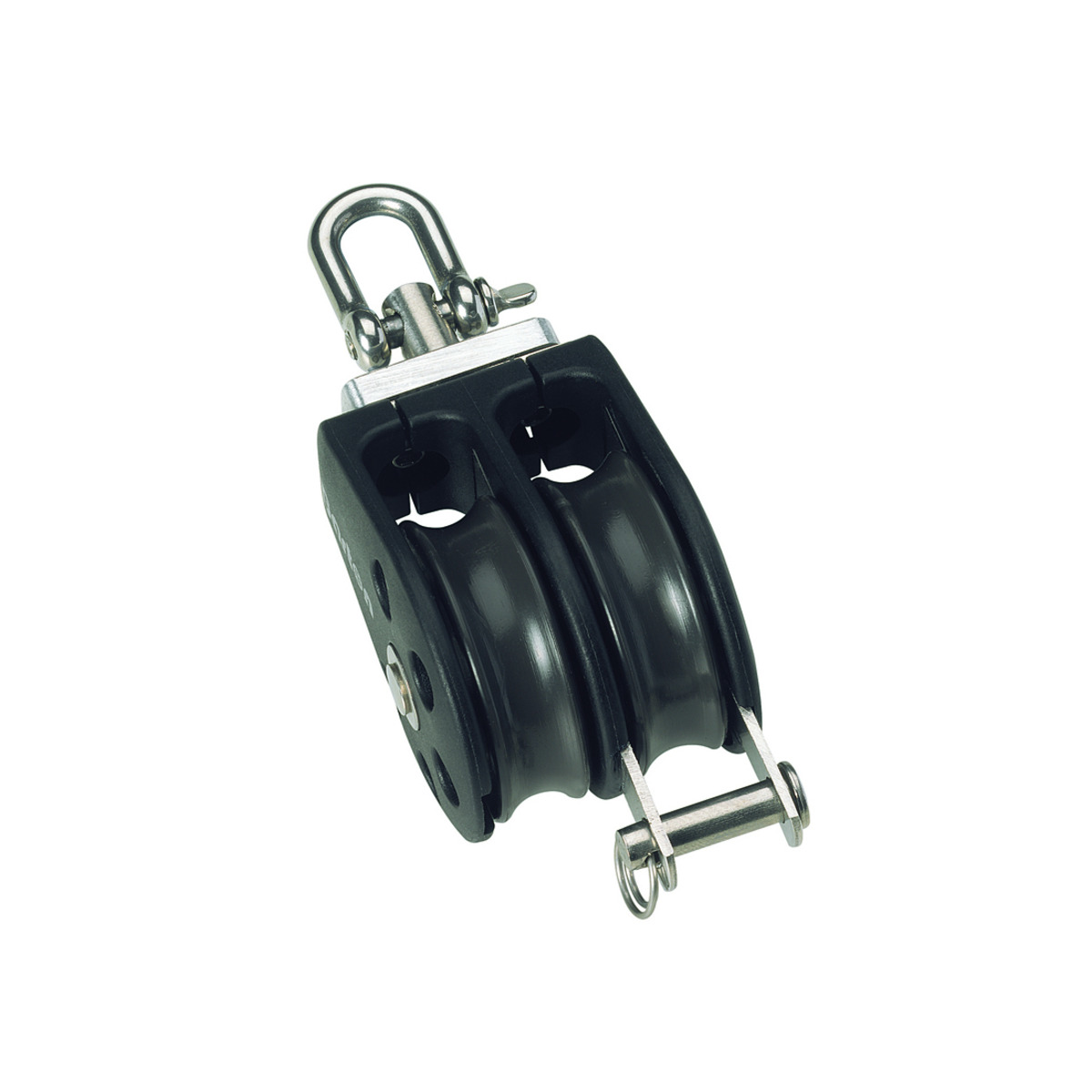 Barton Marine Double Block - Swivel + Becket - DOUBLE BLOCK - SWIVEL + BECKET - diam. MM. 8